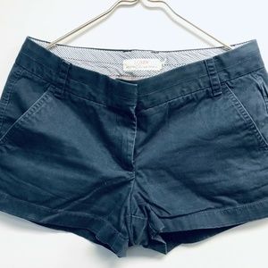 Cute J.Crew Chino Short Shorts Blue • Womens 6